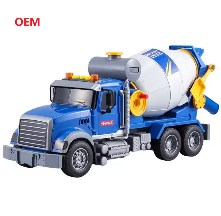 Specjalistyczne Mixer Truck Kolor Plastic Pull Back Car Toys For Kids Tylko OEM