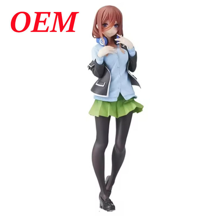 Zindywidualizowane figury PVC Figure Anime Action Figures for Home Decor Art Toy Proces wtryskiwania