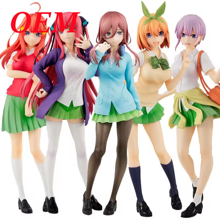 Zindywidualizowane figury PVC Figure Anime Action Figures for Home Decor Art Toy Proces wtryskiwania