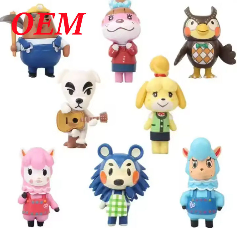 PVC Figura winylowa Anime Figura akcji Plastic zwierzęce zabawki Dekoracja domowa zabawka sztuki