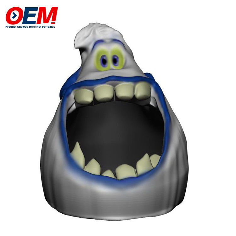 Projekt OEM Plastic ABS Materiał kreskówkowy kreskówka popcorn wiadro / jednorożec kawaii popcorn wiadro