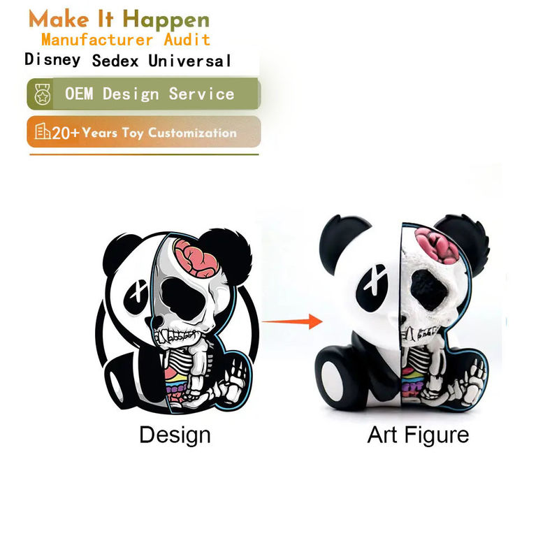 30-40 Dni Czas formowania Zamówiona zabawka z tworzyw sztucznych / zabawka z Pvc Unisex Płeć Film Temat TV