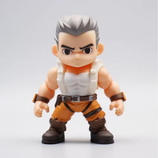 Custom PVC Vinyl Figure with 3D Sculpted Design Premium Soft PVC and Blind Box Packaging