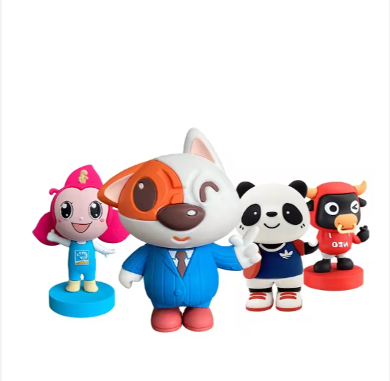 Custom High Quality Rapid Prototyping 3d Animal Action Human Toy Collectible Art Figure Personalized Design