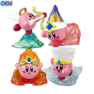 Kolekcja 3D PVC Plastic Cartoon Figure Toys, OEM Custom Cute Anime Figure Toys