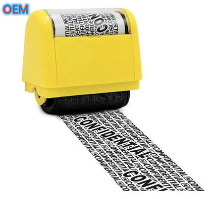 Zamówiony Stempel Rolkowy Ochroniarz Biura Identyfikator Stempel Rolkowy Ochrona Przed Kradzieżą Tożsamości