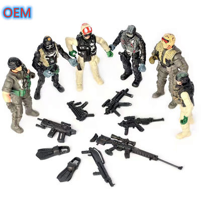 OEM 3D Joy Action Figure Toy Custom Plastic Soldier Figure Figure Figure Military Figure
