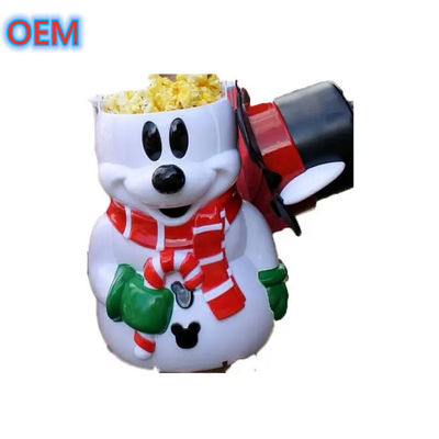 Karton Popcorn Bucket personalizacja, OEM Design wysokiej jakości plastikowy Popcorn Bucket
