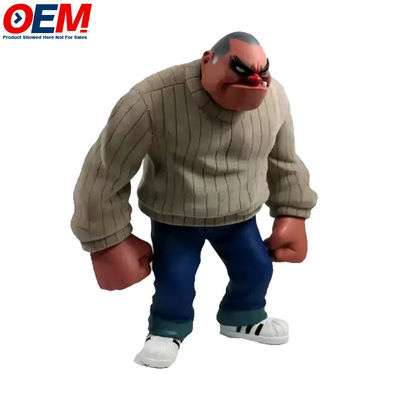 OEM factory custom making 3d printing soft plastic figure custom vinyl toy