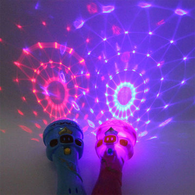 Niestandardowa zabawka Światło Błyskujące Projekcja Mikrofon bezprzewodowy latarka kształt Cute Glow Toy