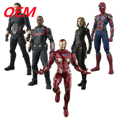 Fabryka OEM niestandardowe Spiderman akcji Figures Toy niestandardowe Film Model figurki PVC
