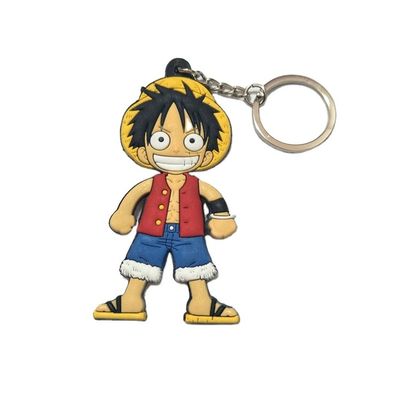 Zainstalowany Anime Keychain PVC Pendant Accessories Cartoon Key Ring zrobić Keychain zabawkę