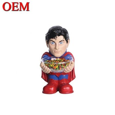 OEM Fabryka Zindywidualizuj Superhero Sugar Bowl Holder W Ręce niestandardowe figurki zabawkę