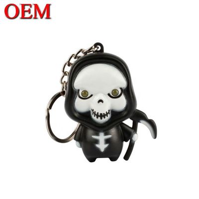 OEM Logo Soft PVC 3D Keychain Custom Animal Keychain Figure własny projekt Łańcuchy