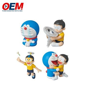 Niestandardowa lalka Doraemon Plastic Cartoon Character 3D Toy pvc