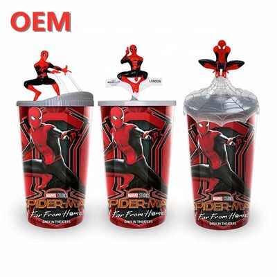 OEM Niestandardowe DC Straw Cup Cartoon Drink Cup Keychain Akcesoria