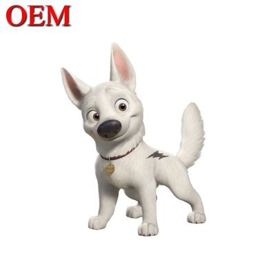 Zastosowana plastikowa zabawka filmowa Nowoczesna figurka Bolt Dog