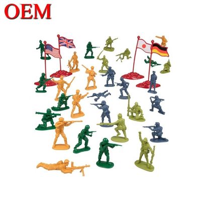 Custom Army Man OEM Żołnierze Figury akcyjne Zestaw do zabawy Wojskowa figurka z plastiku