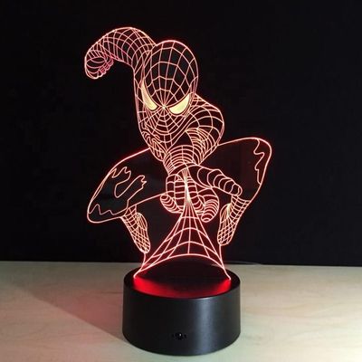 Niestandardowa postać filmowa 3D Figura Modelowa Zabawka Led Night Light Producent