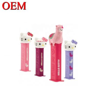 Niestandardowy 3D zabawka Hellokitty Plastyczny wydawca cukierków