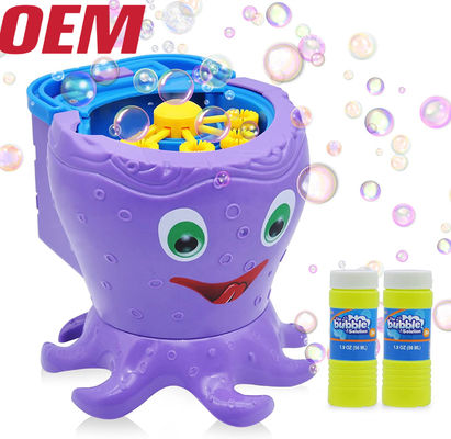 Nuby Bath Octopus Bubble Machine Automatyczny bubble maker z 2 rozwiązaniami OEM bubble blower dla dzieci