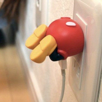 Cute USB Wall Charger Telefon komórkowy USB Figurine Charger Przenośny pojedynczy ładowarka