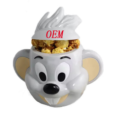 Niestandardowy plastikowy popcorn bucket Design postaci z kreskówki do filmu