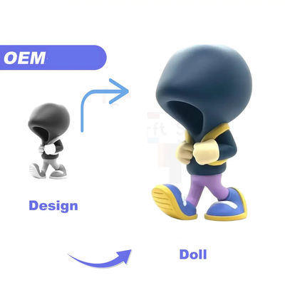 Niestandardowe figurki akcji 3D drukowane OEM, winyl PVC, zabawka, figurka artystyczna, konfigurowalny design